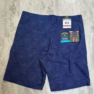 NWT Men’s Callaway Golf shorts Blue Size 34